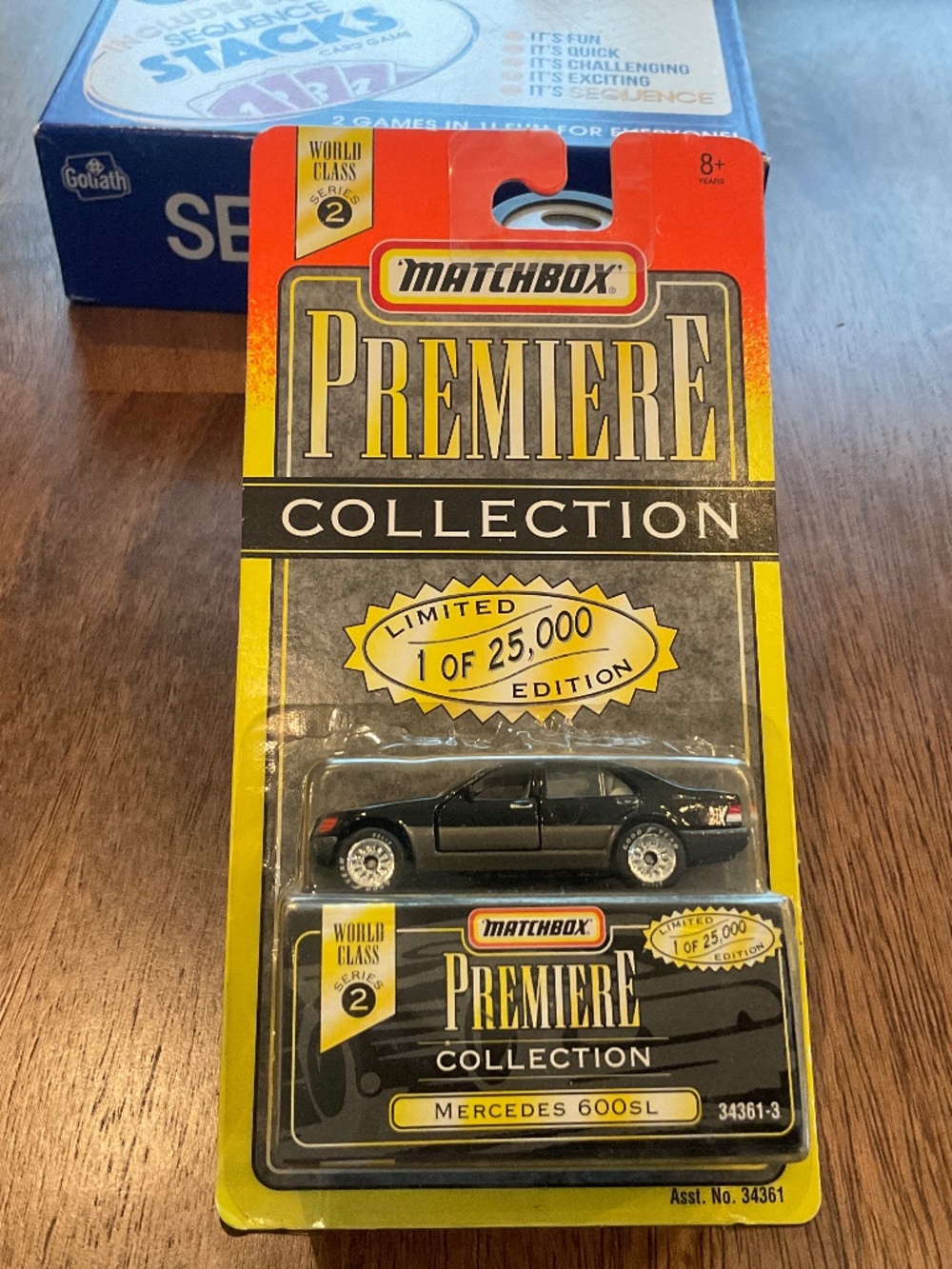 Matchbox Premiere Mercedes 600SL 600SEL black series 2